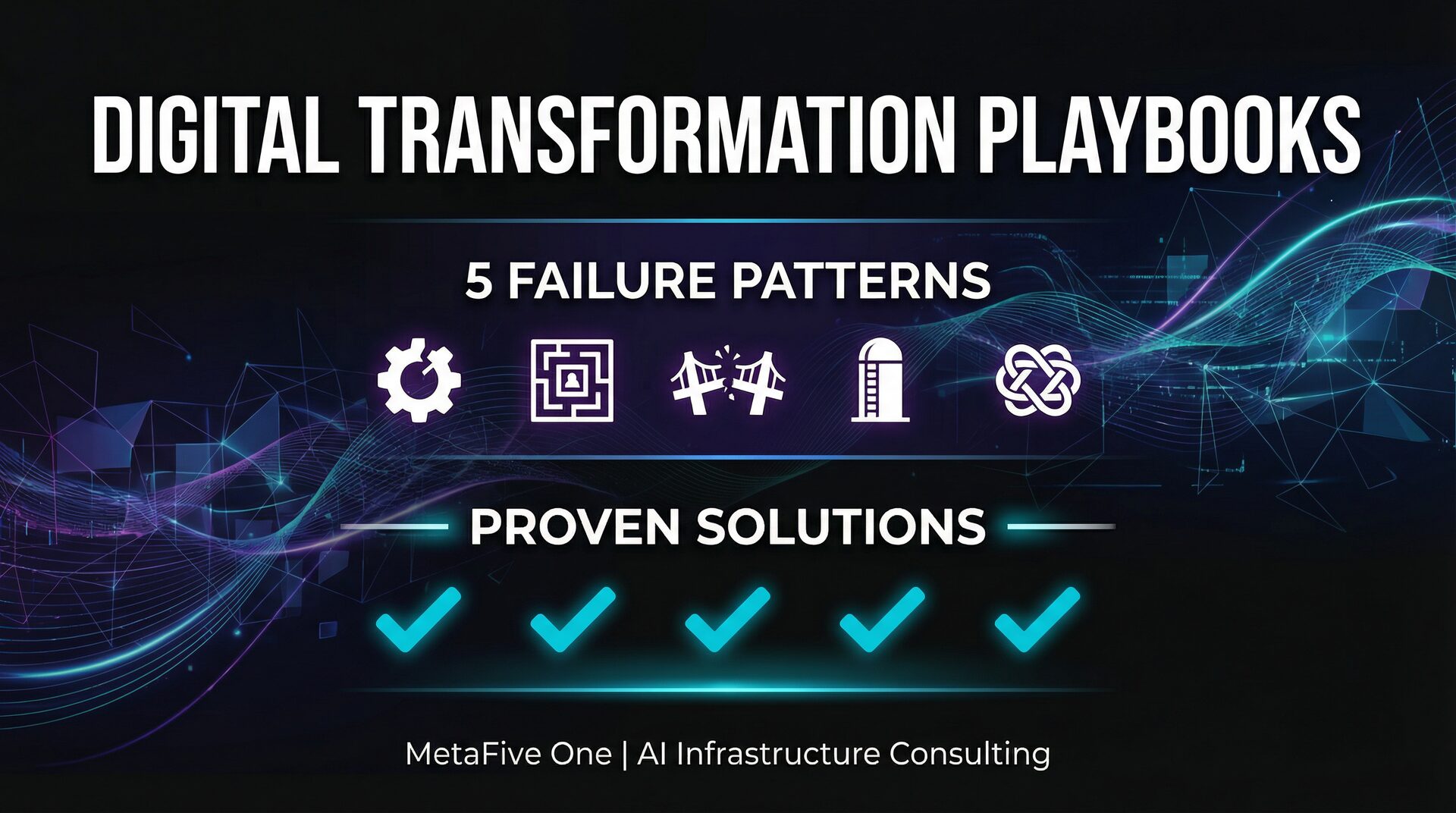 Digital Transformation Playbooks: 5 Challenges That Sink Enterprise Transformations (And How to Avoid Them)